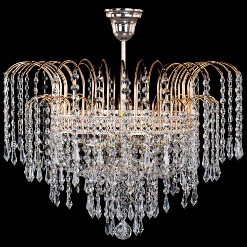 Люстра Агата №3 - 4 лампы в Сочи Гусь Хрустальный