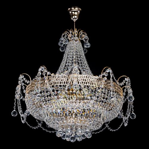 Люстра Агата большая в Сочи Гусь Хрустальный