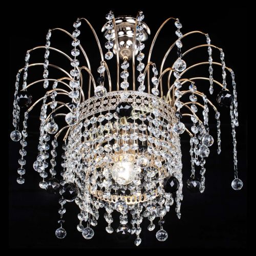 Люстра Агата Венеция №1 черная в Сочи Гусь Хрустальный