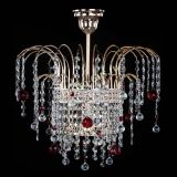 Люстра Агата Венеция №1 красная в Сочи