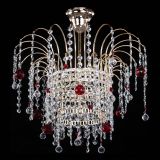 Люстра Агата Венеция №1 красная в Сочи