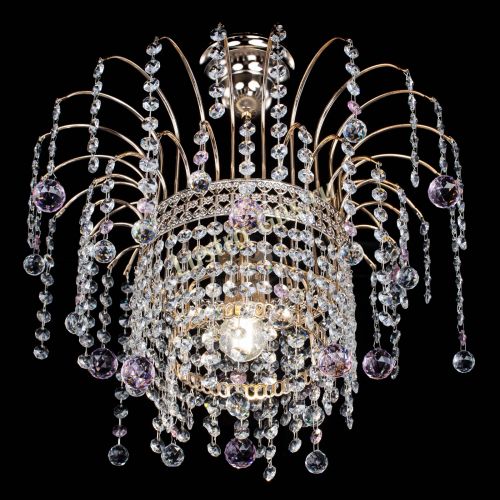 Люстра Агата Венеция №1 розовая в Сочи Гусь Хрустальный