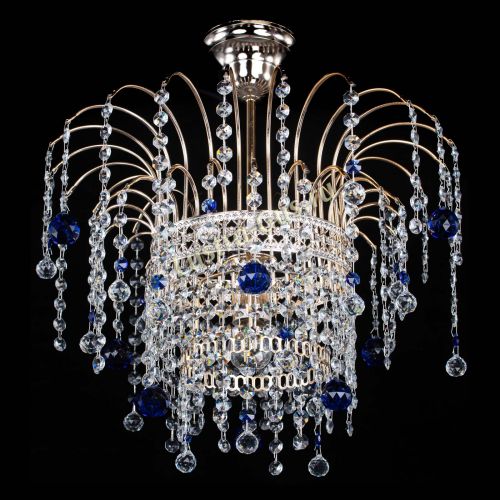 Люстра Агата Венеция №1 синяя в Сочи Гусь Хрустальный