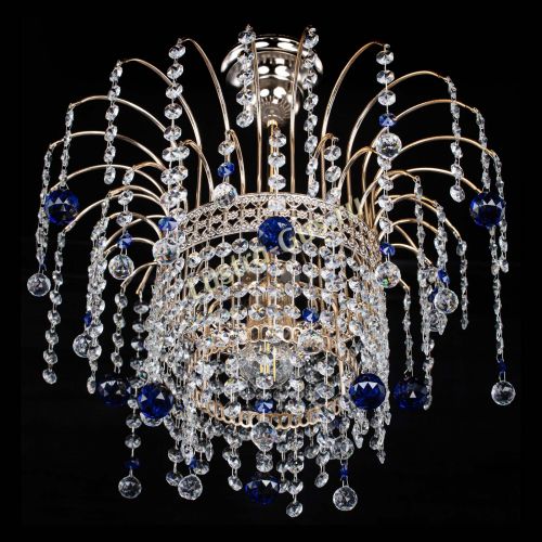 Люстра Агата Венеция №1 синяя в Сочи Гусь Хрустальный