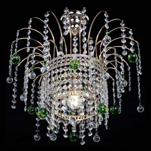 Люстра Агата Венеция №1 зеленая в Сочи Гусь Хрустальный