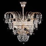 Люстра Агата Венеция №2 - 3 лампы черная в Сочи