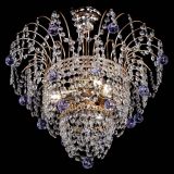 Люстра Агата Венеция №2 - 3 лампы фиолетовая в Сочи