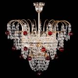 Люстра Агата Венеция №2 - 3 лампы красная в Сочи Люстра Агата Венеция №2 - 3 лампы красная в Сочи