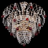 Люстра Агата Венеция №2 - 3 лампы красная в Сочи Люстра Агата Венеция №2 - 3 лампы красная в Сочи