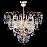 Люстра Агата Венеция №2 - 3 лампы синяя в Сочи Люстра Агата Венеция №2 - 3 лампы синяя в Сочи