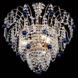 Люстра Агата Венеция №2 - 3 лампы синяя в Сочи Люстра Агата Венеция №2 - 3 лампы синяя в Сочи