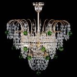 Люстра Агата Венеция №2 - 3 лампы зеленая в Сочи Люстра Агата Венеция №2 - 3 лампы зеленая в Сочи