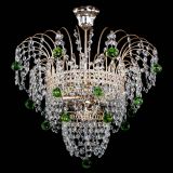 Люстра Агата Венеция №2 - 3 лампы зеленая в Сочи Люстра Агата Венеция №2 - 3 лампы зеленая в Сочи