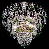 Люстра Агата Венеция №2 - 3 лампы зеленая в Сочи Люстра Агата Венеция №2 - 3 лампы зеленая в Сочи