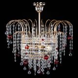 Люстра Агата Венеция №3 красная в Сочи