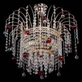 Люстра Агата Венеция №3 красная в Сочи