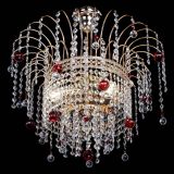 Люстра Агата Венеция №3 красная в Сочи