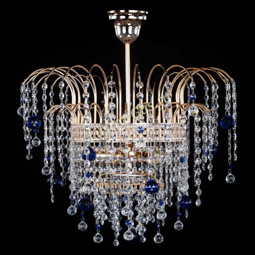 Люстра Агата Венеция №3 синяя в Сочи Гусь Хрустальный