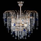 Люстра Агата Венеция №3 синяя в Сочи