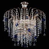 Люстра Агата Венеция №3 синяя в Сочи