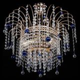 Люстра Агата Венеция №3 синяя в Сочи