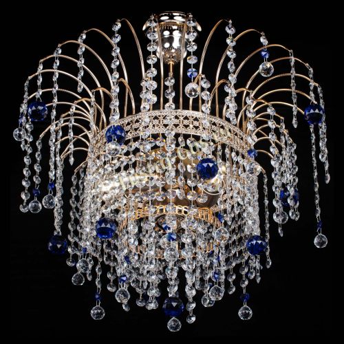 Люстра Агата Венеция №3 синяя в Сочи Гусь Хрустальный
