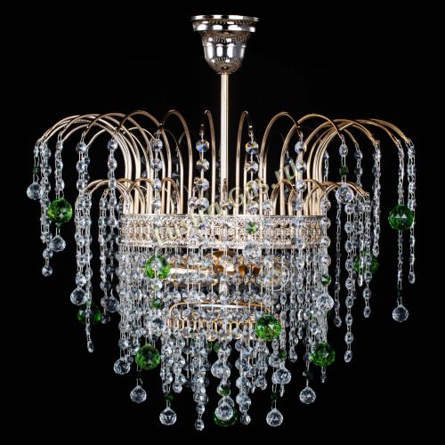 Люстра Агата Венеция №3 зеленая в Сочи Люстра Агата Венеция №3 зеленая в Сочи