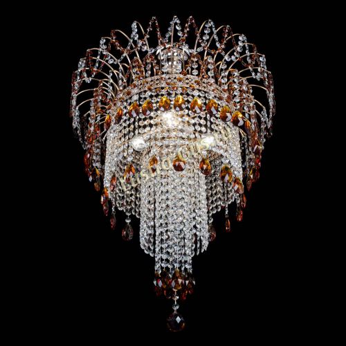 Люстра Агата Венеция №4 длинная Чайная в Сочи Гусь Хрустальный