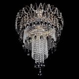 Люстра Агата Венеция №4 длинная Черная в Сочи