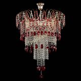 Люстра Агата Венеция №4 длинная Красная в Сочи Люстра Агата Венеция №4 длинная Красная в Сочи