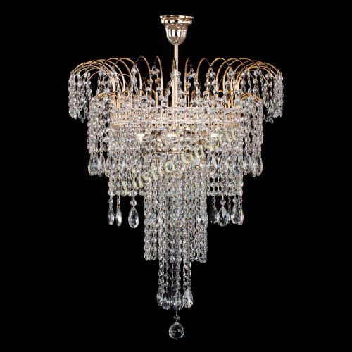 Люстра Агата Венеция №4 длинная в Сочи Гусь Хрустальный