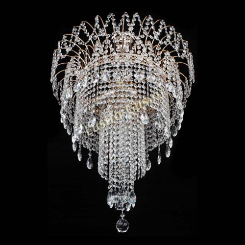 Люстра Агата Венеция №4 длинная в Сочи Гусь Хрустальный