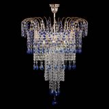 Люстра Агата Венеция №4 длинная Синяя в Сочи Люстра Агата Венеция №4 длинная Синяя в Сочи