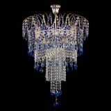 Люстра Агата Венеция №4 длинная Синяя в Сочи Люстра Агата Венеция №4 длинная Синяя в Сочи