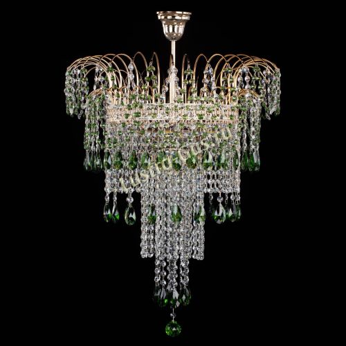 Люстра Агата Венеция №4 длинная Зеленая в Сочи Люстра Агата Венеция №4 длинная Зеленая в Сочи