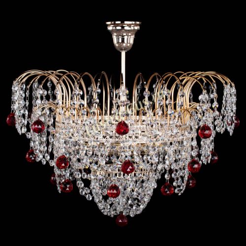 Люстра Агата Венеция №4 шар красная в Сочи Люстра Агата Венеция №4 шар красная в Сочи