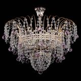 Люстра Агата Венеция №4 шар розовая в Сочи