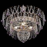 Люстра Агата Венеция №4 шар розовая в Сочи