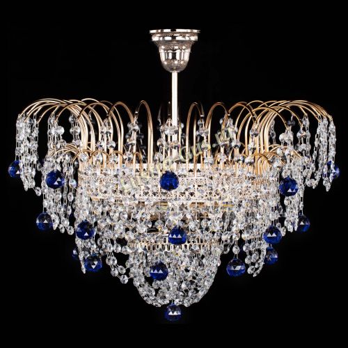 Люстра Агата Венеция №4 шар синяя в Сочи Люстра Агата Венеция №4 шар синяя в Сочи