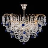 Люстра Агата Венеция №4 шар синяя в Сочи Люстра Агата Венеция №4 шар синяя в Сочи