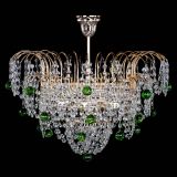 Люстра Агата Венеция №4 шар зеленая в Сочи