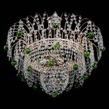 Люстра Агата Венеция №4 шар зеленая в Сочи