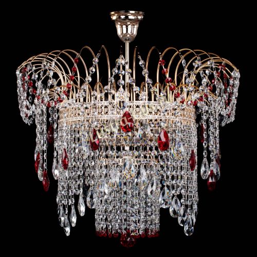 Люстра Агата Венеция №4 красная в Сочи Люстра Агата Венеция №4 красная в Сочи