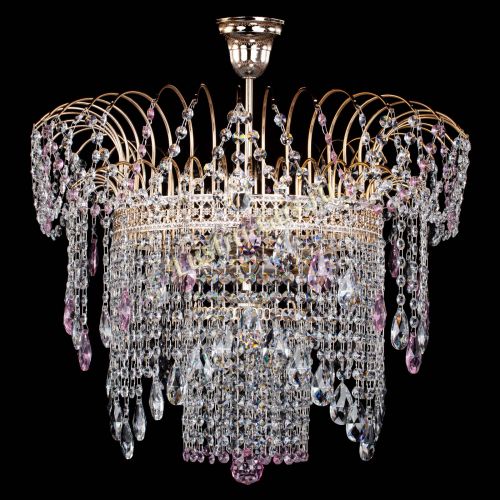 Люстра Агата Венеция №4 розовая в Сочи Люстра Агата Венеция №4 розовая в Сочи