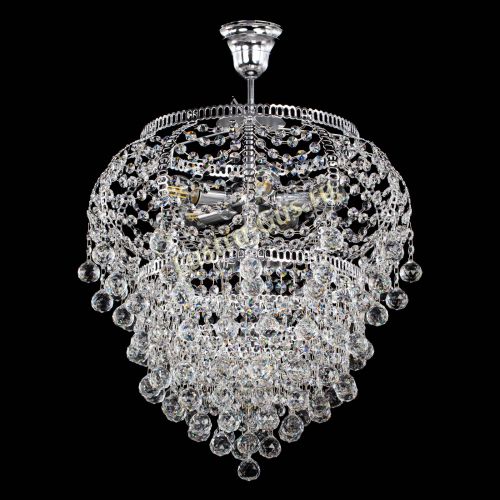 Люстра Альфа №5 шар в Сочи Гусь Хрустальный