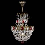 Люстра Астра №1 с подвесом под бронзу Красная в Сочи Люстра Астра №1 с подвесом под бронзу Красная в Сочи