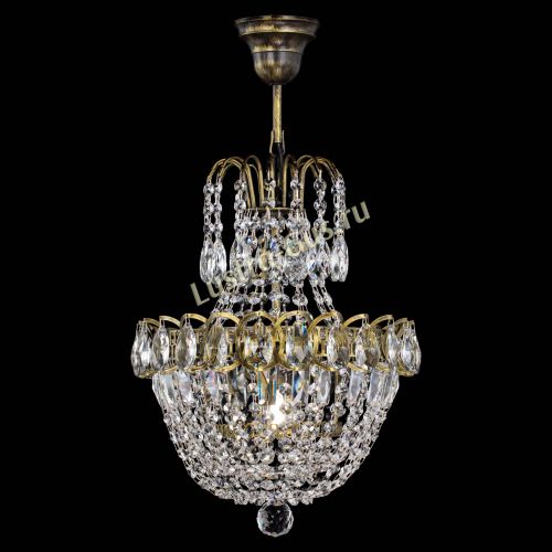 Люстра Астра №1 с подвесом под бронзу в Сочи Гусь Хрустальный