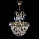 Люстра Астра №1 с подвесом под бронзу Синяя в Сочи Люстра Астра №1 с подвесом под бронзу Синяя в Сочи