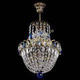 Люстра Астра №1 с подвесом под бронзу Синяя в Сочи Люстра Астра №1 с подвесом под бронзу Синяя в Сочи