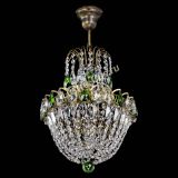 Люстра Астра №1 с подвесом под бронзу Зеленая в Сочи Люстра Астра №1 с подвесом под бронзу Зеленая в Сочи